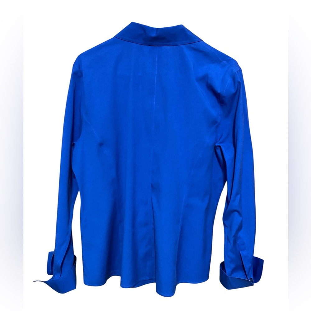 Talbots Wrinkle Resistant Stretch Button Front Bl… - image 2